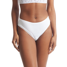 Playstretch Natural Rise Thong | White