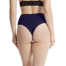 Playstretch Hi-Rise Thong | Concord Purple