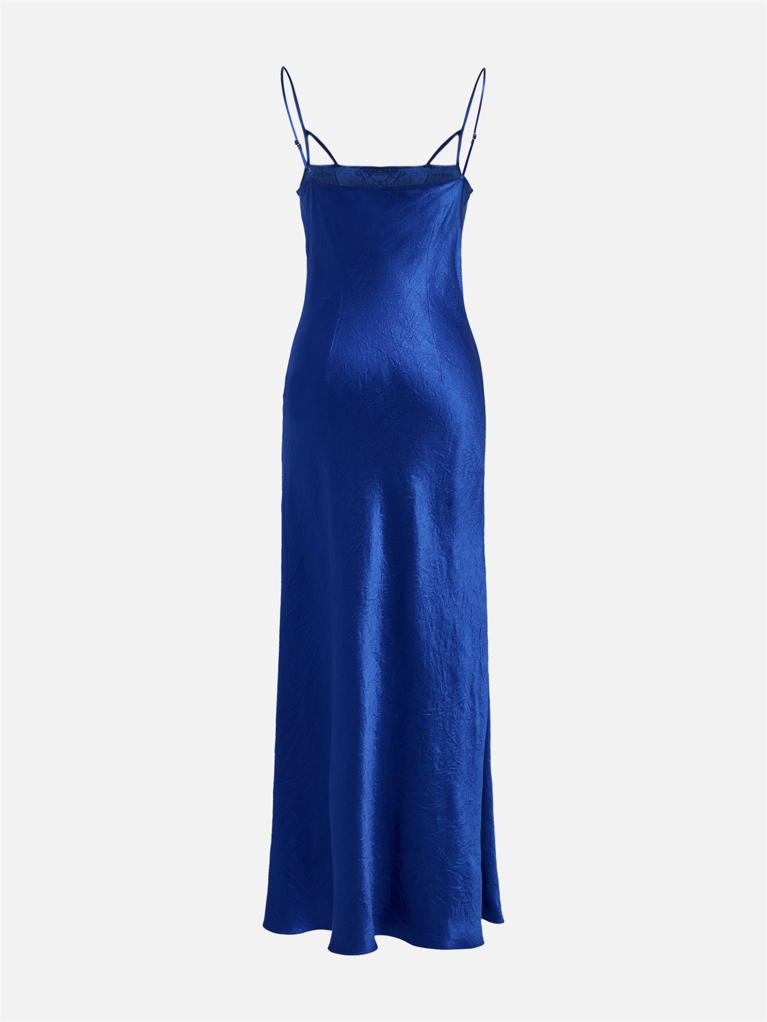 Acetate Slip Dress | Blue