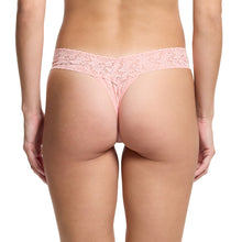Signature Lace Low Rise Thong | Pretty In Peach (Pink)