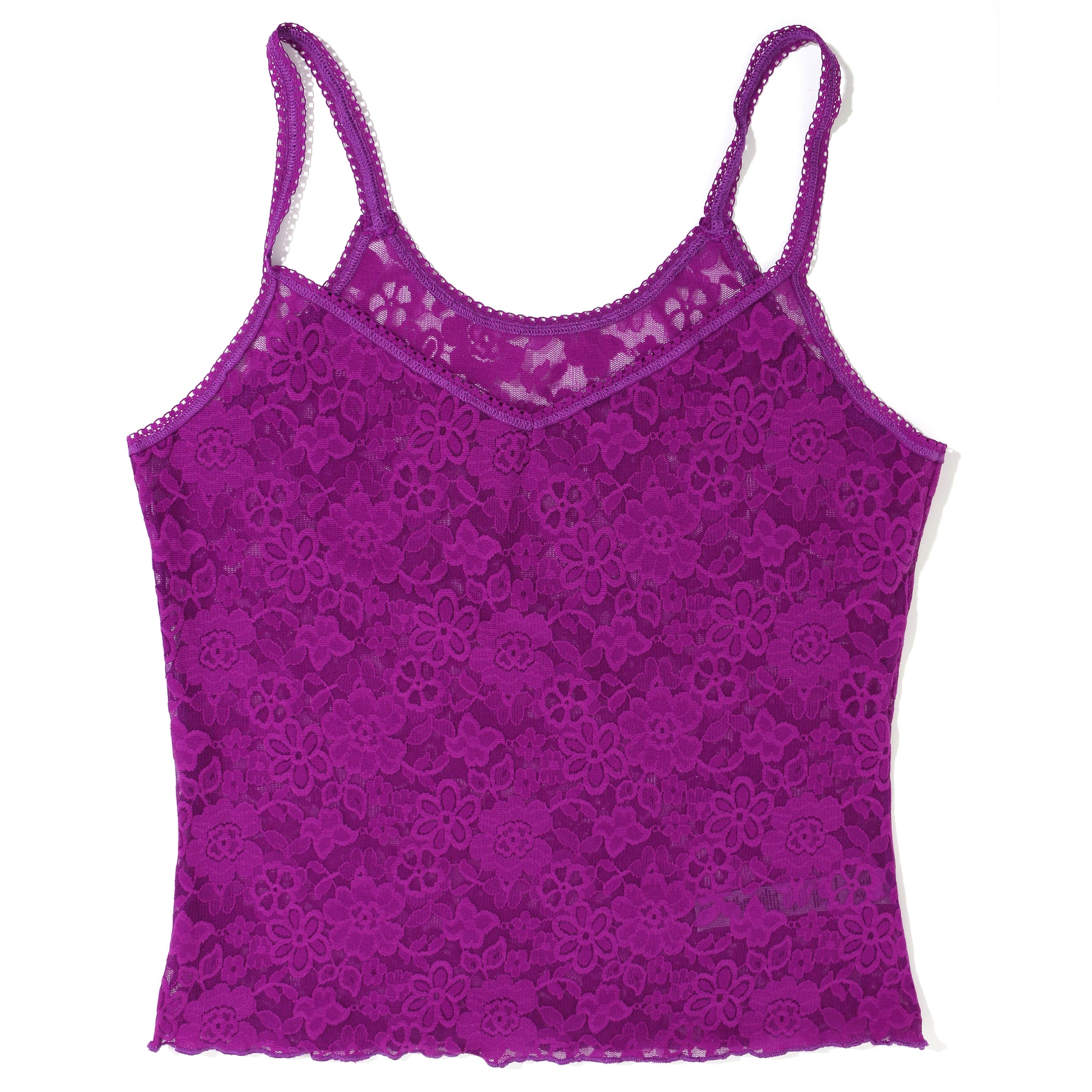 Daily Lace Strappy Camisole | Aster Garland (Purple)