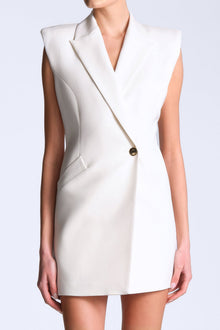 Kara Blazer Dress | Gardenia