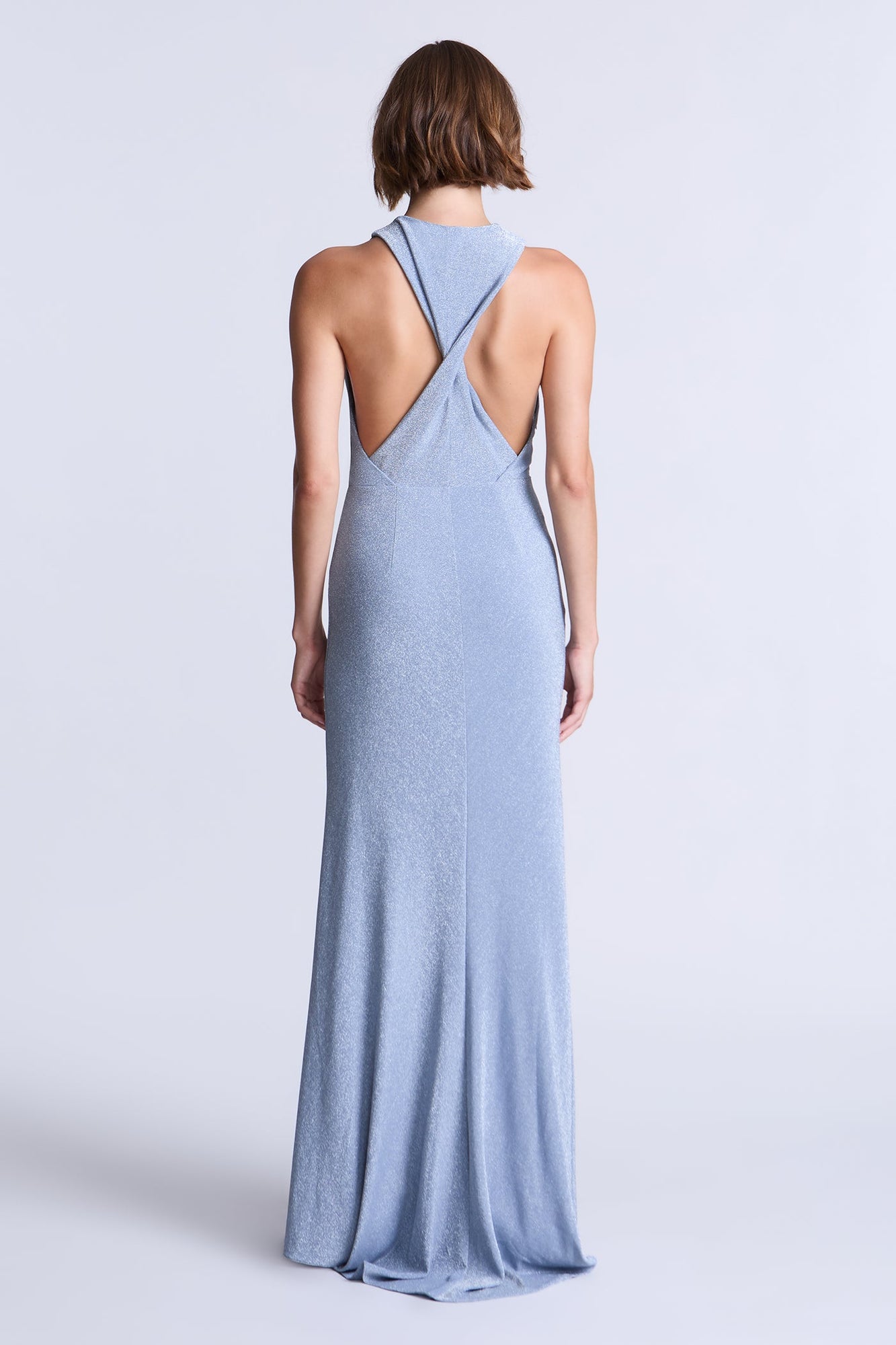 Knit Demi Gown | Wedgewood Blue