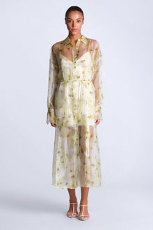 Monica Printed Dress | Bouquet Print Firefly