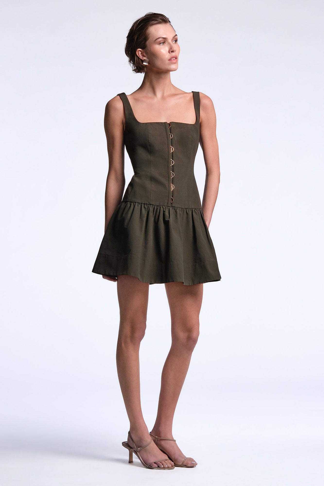 Sofia Dress | Dark Olive