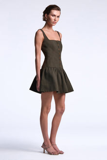 Sofia Dress | Dark Olive