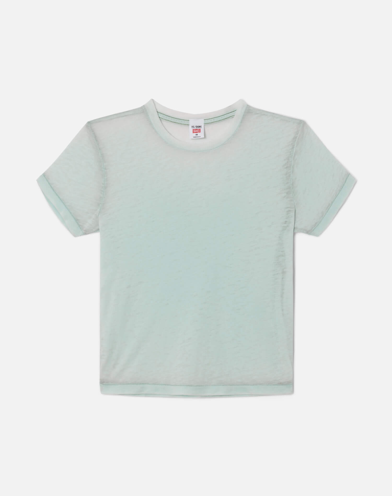 Womens | Hanes 50s Boxy Tee | Light Mint