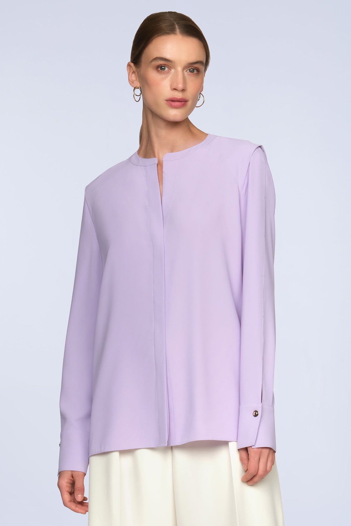 Maura Blouse | Lavender