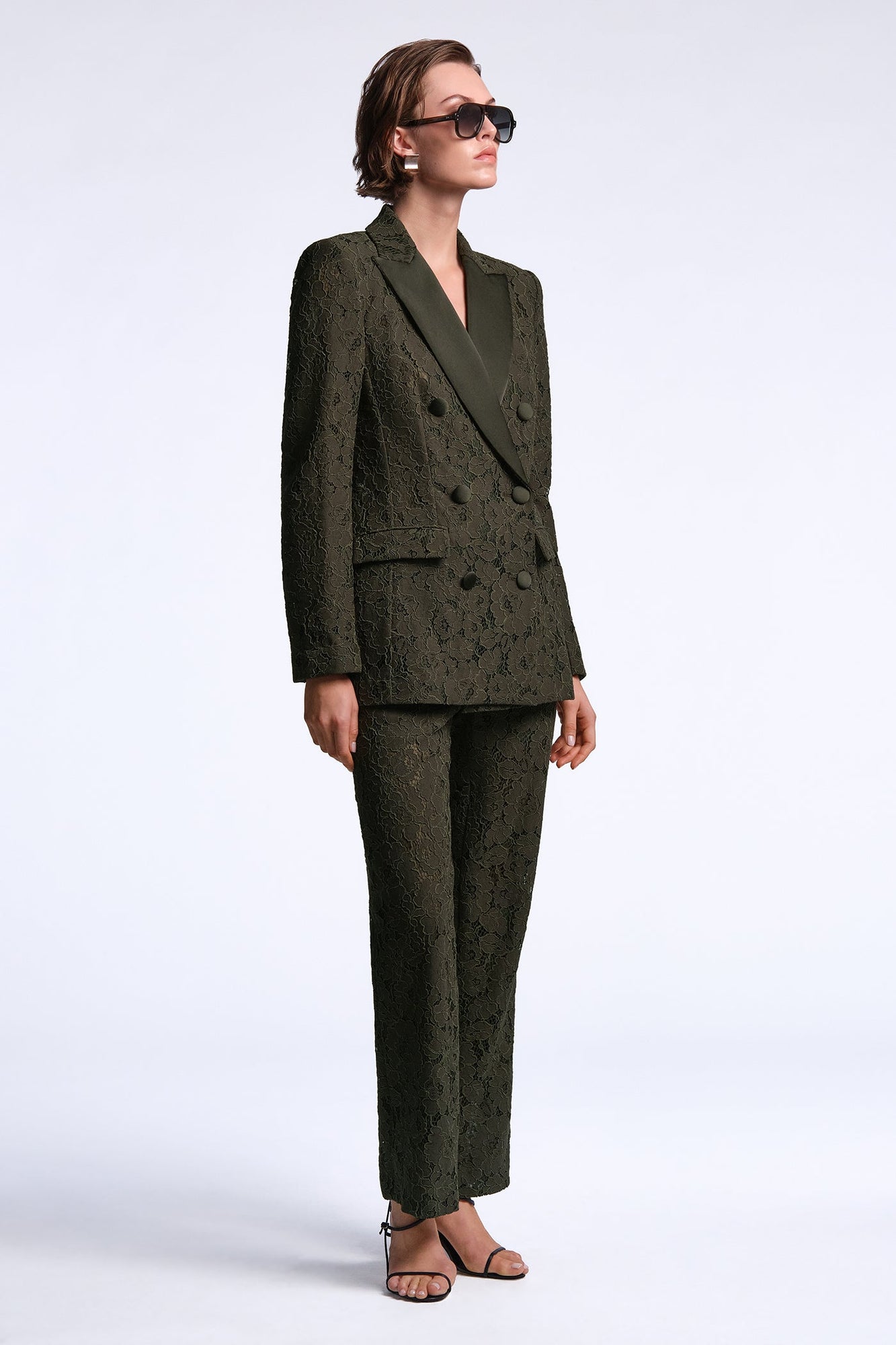 Kaia Blazer | Dark Olive