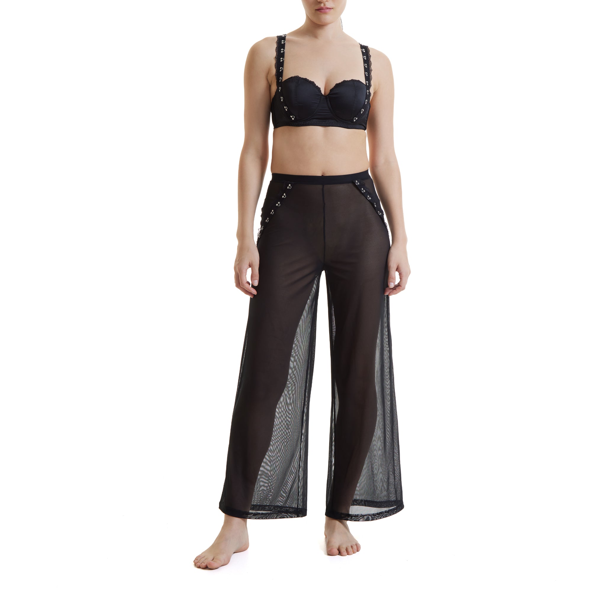 Hook & Eye Pant | Black