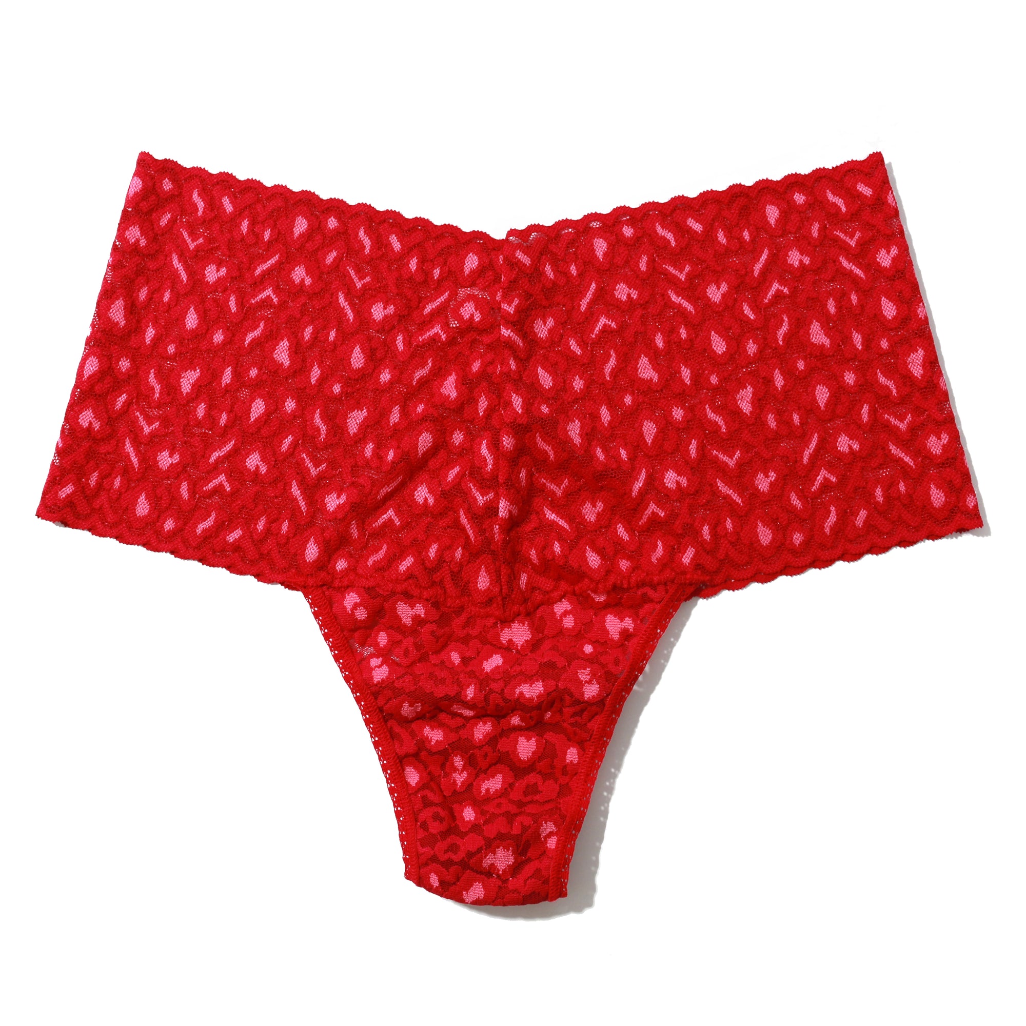 Cross-Dyed Retro Thong | Berry Sangria/Pink Sapphire