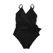 Swim Wrap One Piece | Black