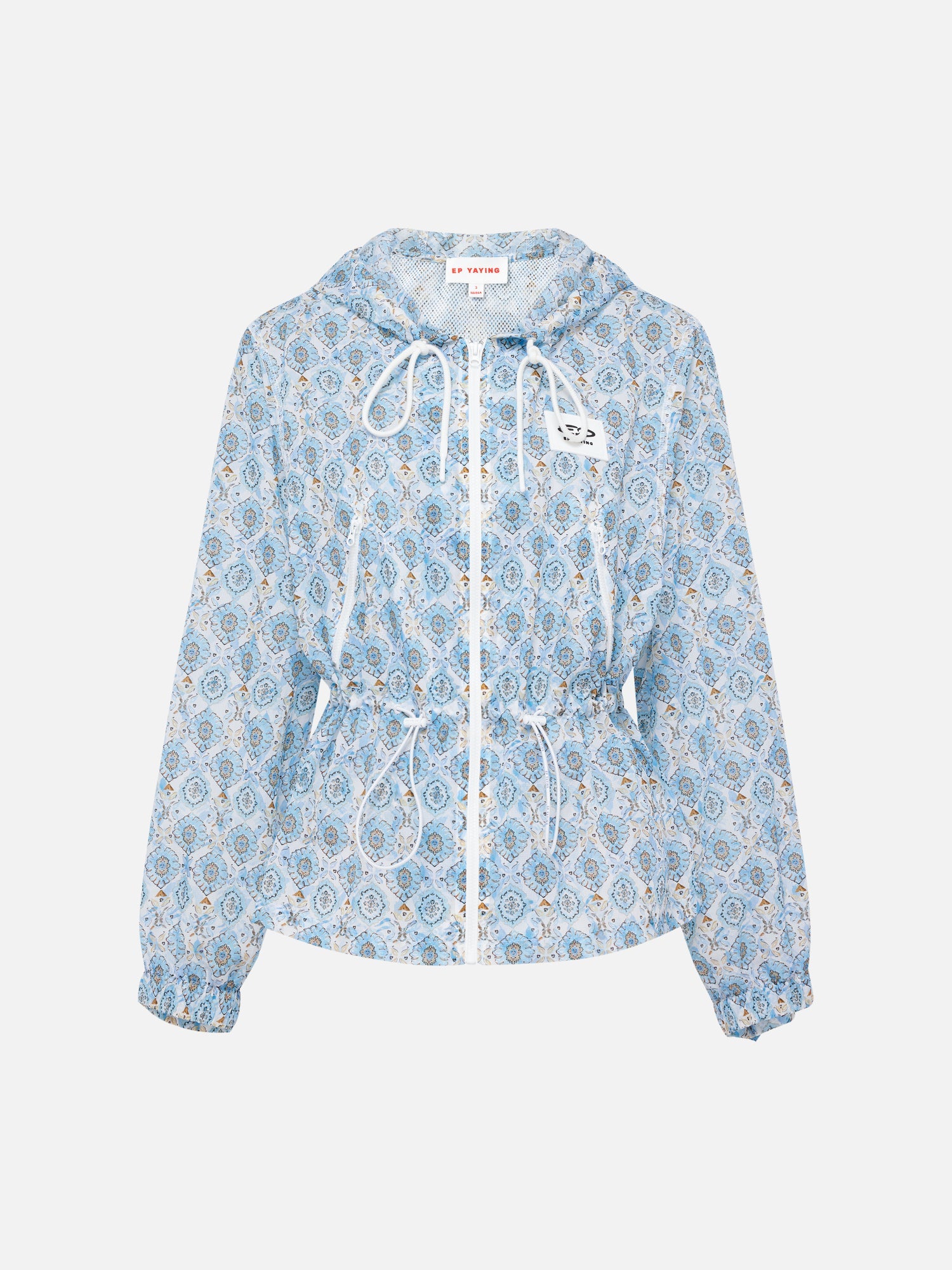 Vibrant Printed Jacket | Blue