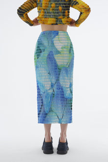 Embroidered Stretch Skirt | Women | Flower Print