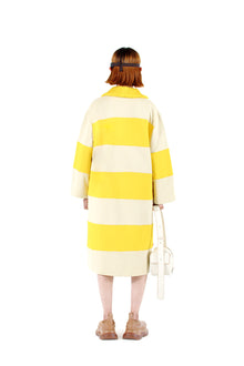 Polo Dress | Women | Bright Yellow x Beige