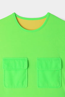 Pockets Dress | Women | Fluo Green