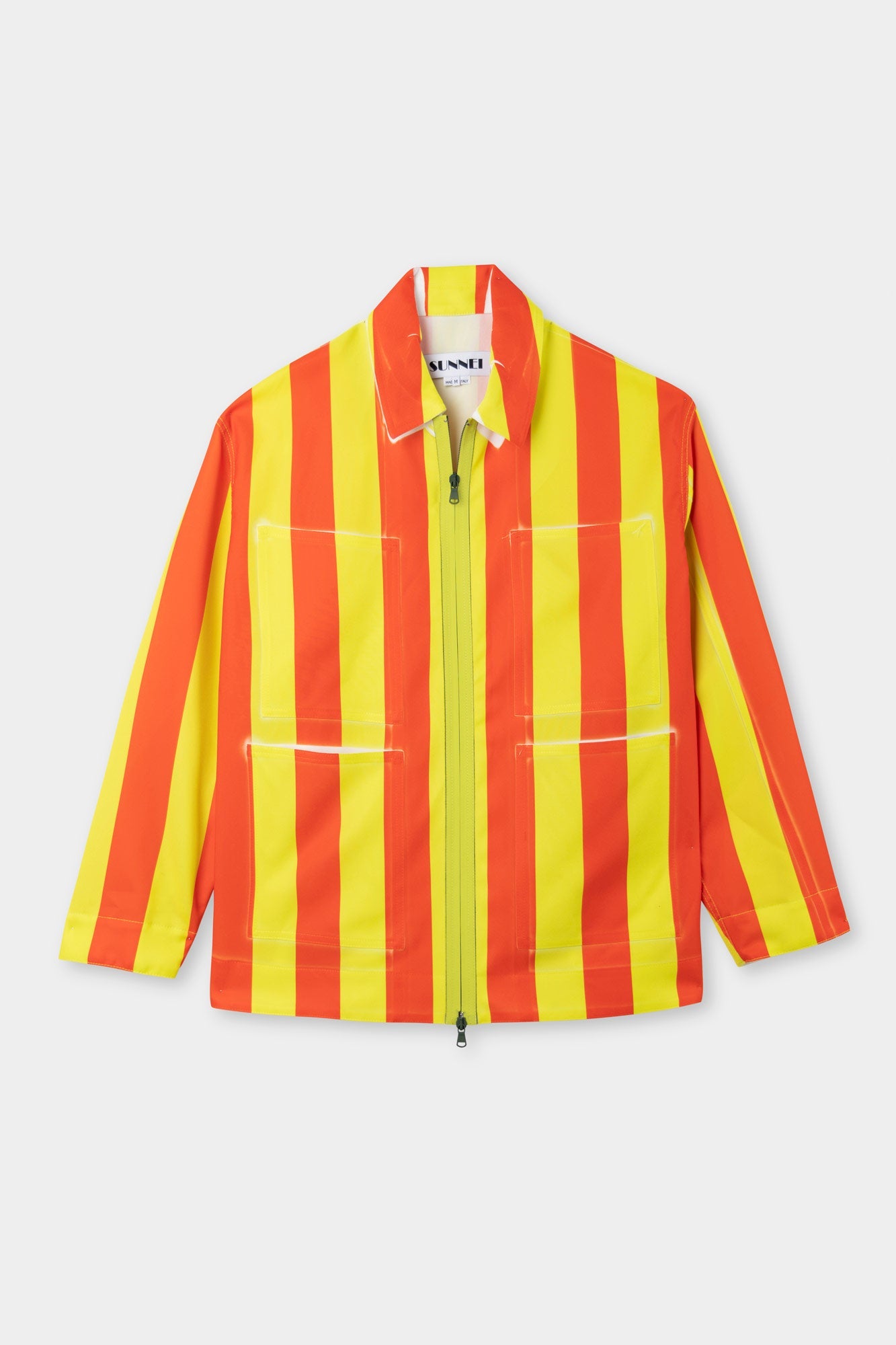 Cargo Shirt | Men | Red x Yellow Stripes