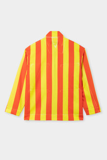 Cargo Shirt | Men | Red x Yellow Stripes