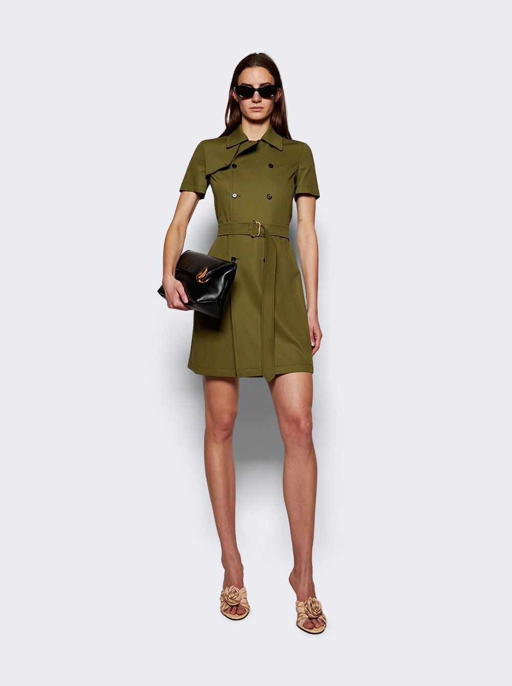 Women | BURBERRY | Trench Dress Kelp