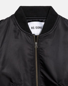 Womens | Classic Bomber Jacket | Black