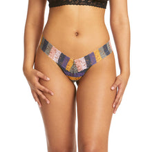 Signature Lace Low Rise Thong | Multi Color