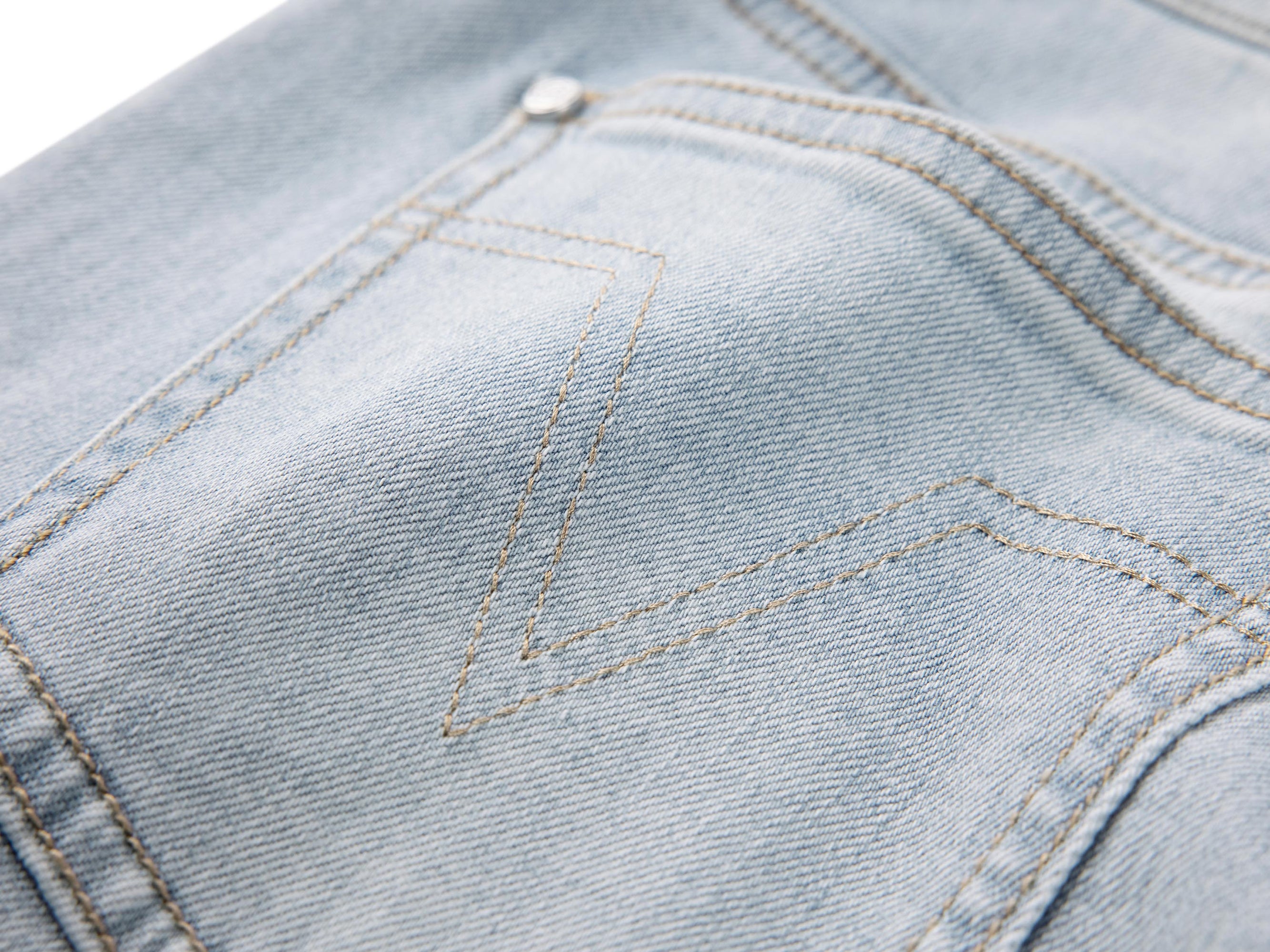 Light Wash Wide-Leg Jeans | Blue