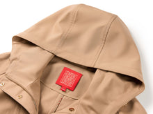 hooded trench coat | Beige