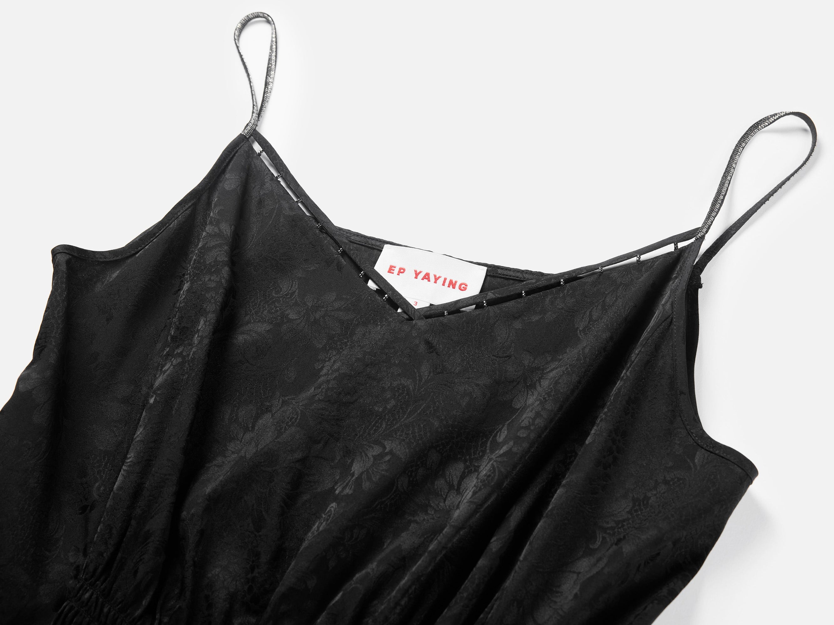 Silk Slip Dress | Black