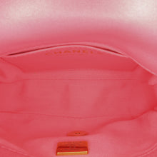 Chanel | Pre-Owned Mini Quilted Lambskin Funky Town Flap - I | Pink