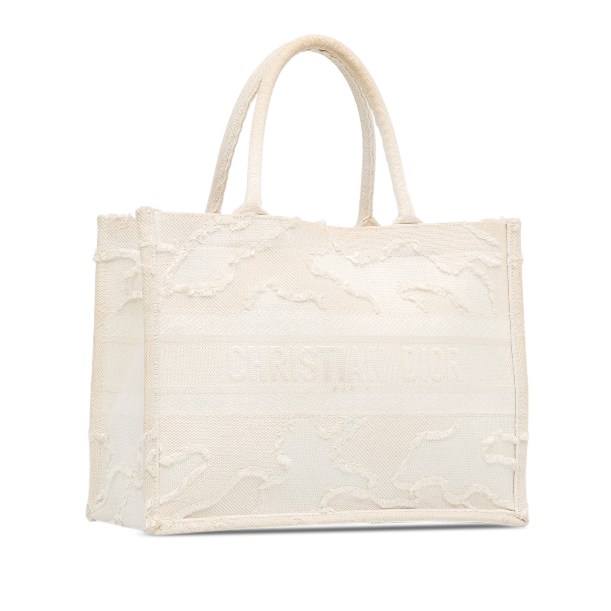 Dior | Pre-Owned Medium Camouflage Book Tote | White