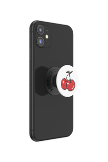 8 Bit Cherries | White