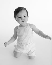 Bloomers Ruffles - Ribbed | Seashell