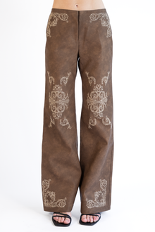 Seba Pants | Mahogany