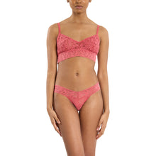Vneck Retro Bralette | Naples (Red)