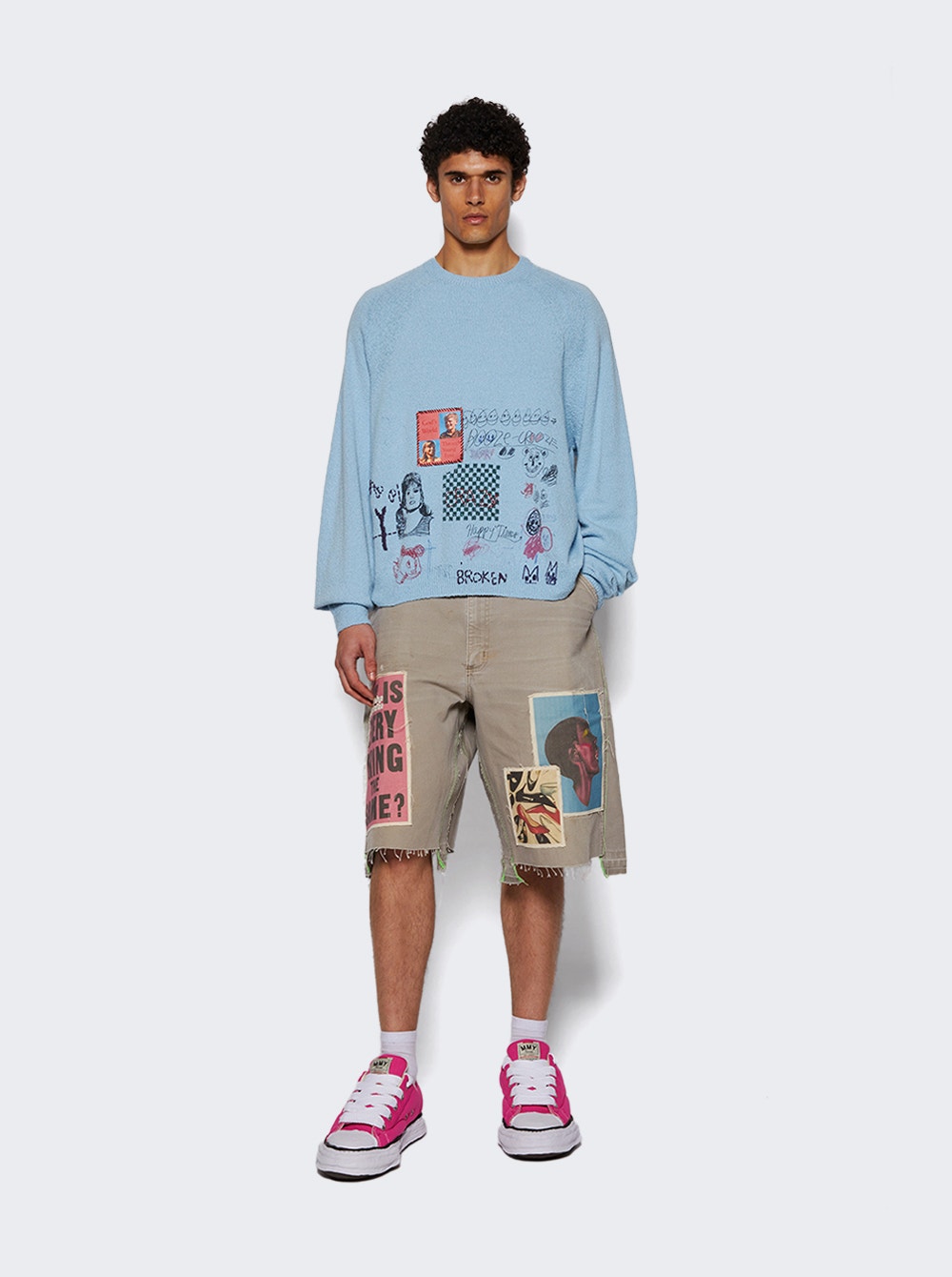 Men | Maison MIHARA YASUHIRO | Peterson 23 Low Top Sneaker | Pink