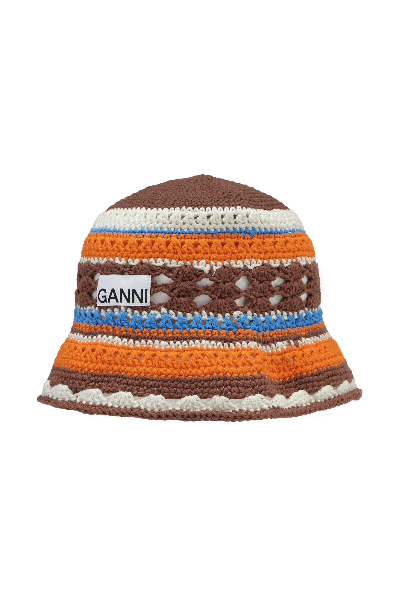 Cotton Crochet Bucket Hat | Flan