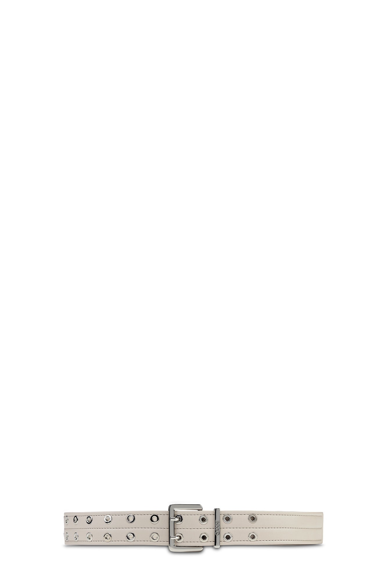 Double Eyelet Belt | Egret