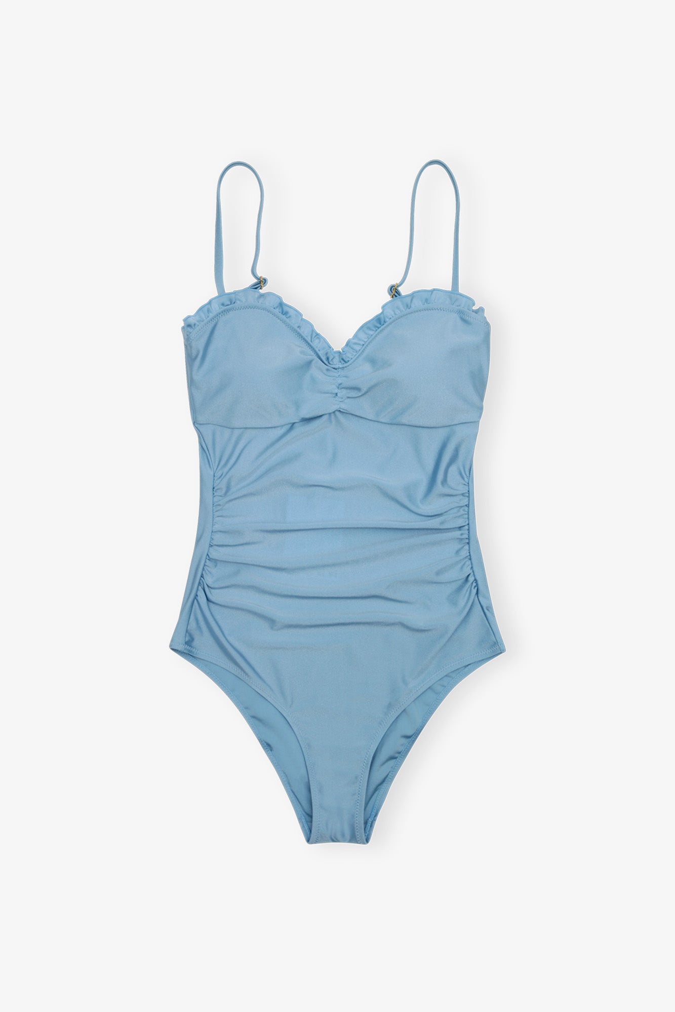 Shine Swim Gathered Swimsuit | Glacier Lake