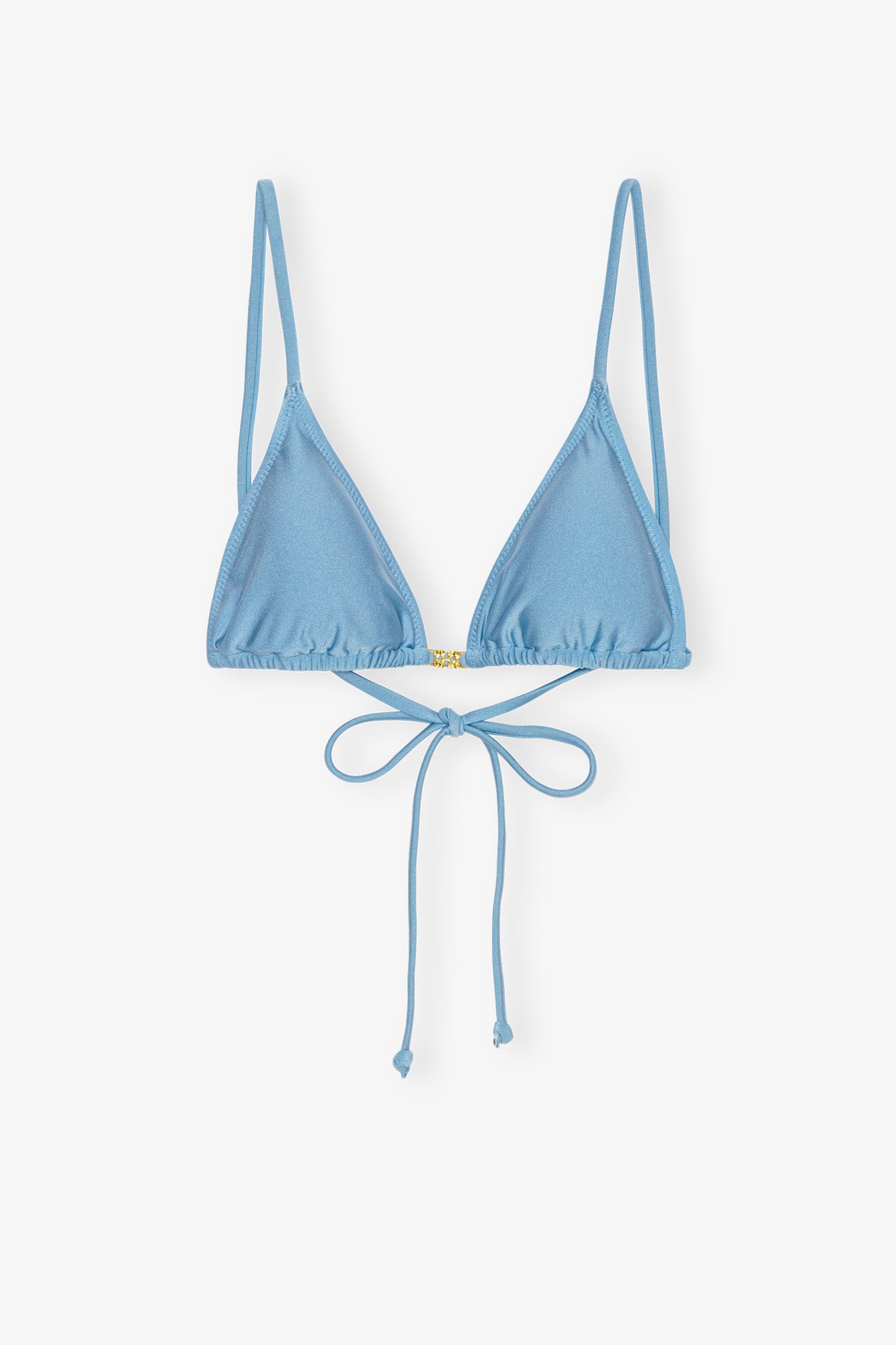 Shine Swim String Bikini Top | Glacier Lake