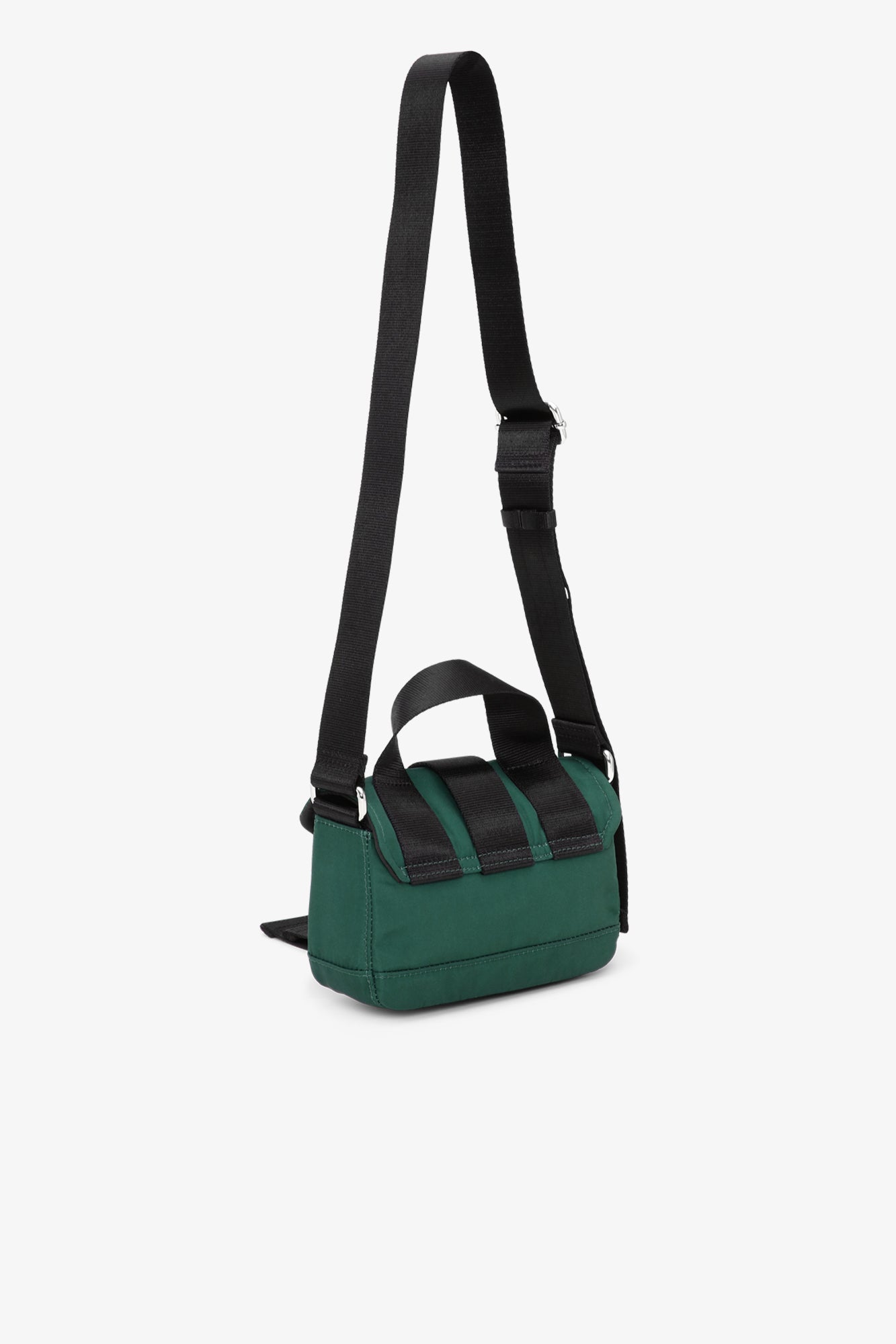 Recycled Tech Mini Satchel | Forest Night