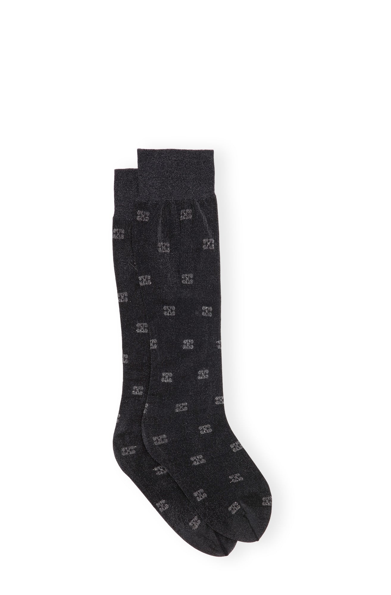 Butterfly Lace Socks Glitter | Black