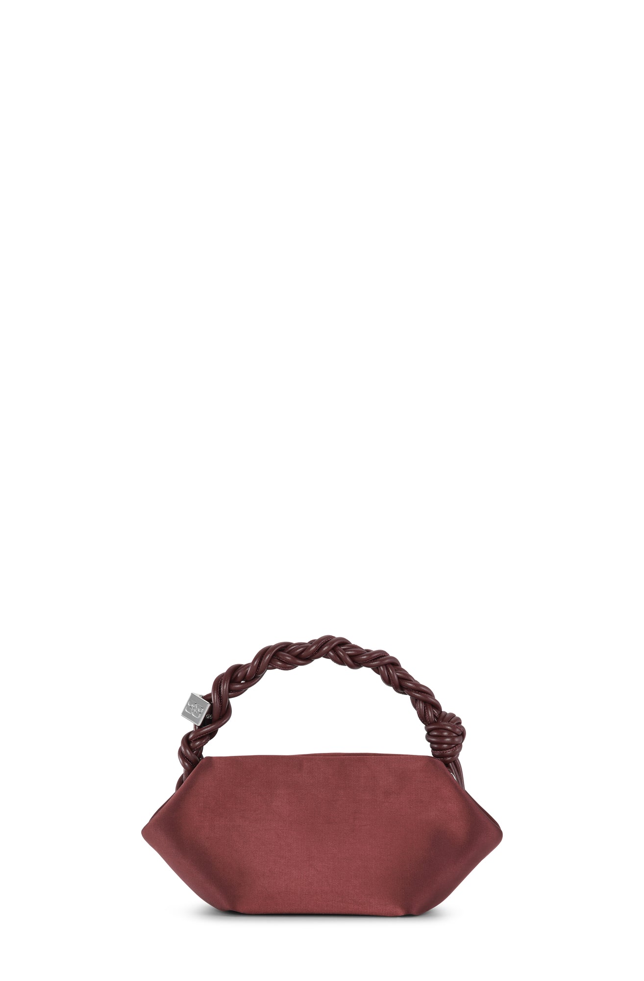 Bou Bag - Mini Soir Satin | Dark Burgundy