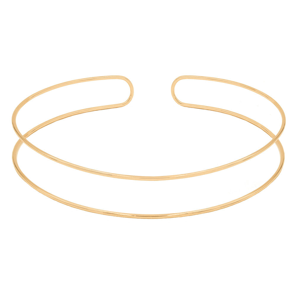 Slip-On Choker - Av Markdown 1112 | 18K Yellow Gold-Plated