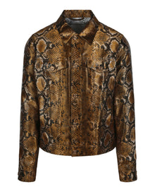 Versace | Snakeskin Print Jacket