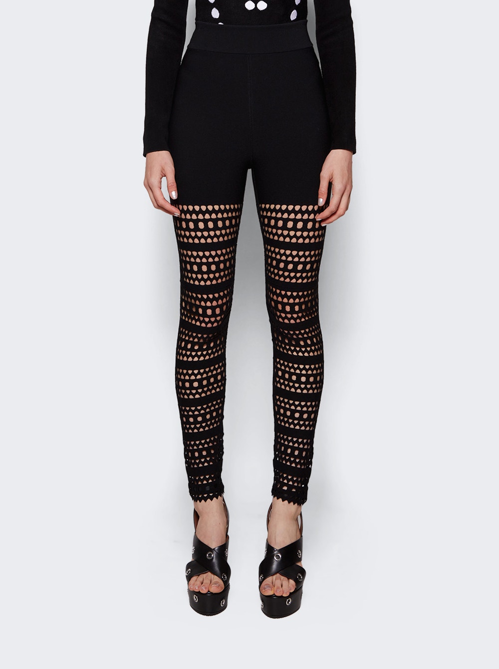 Women | ALAÏA | Vienne Legging | Black