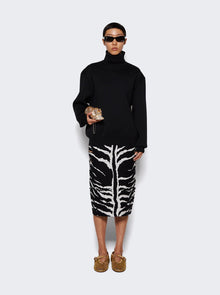 Women | ALAÏA | Pencil Skirt & Black & White