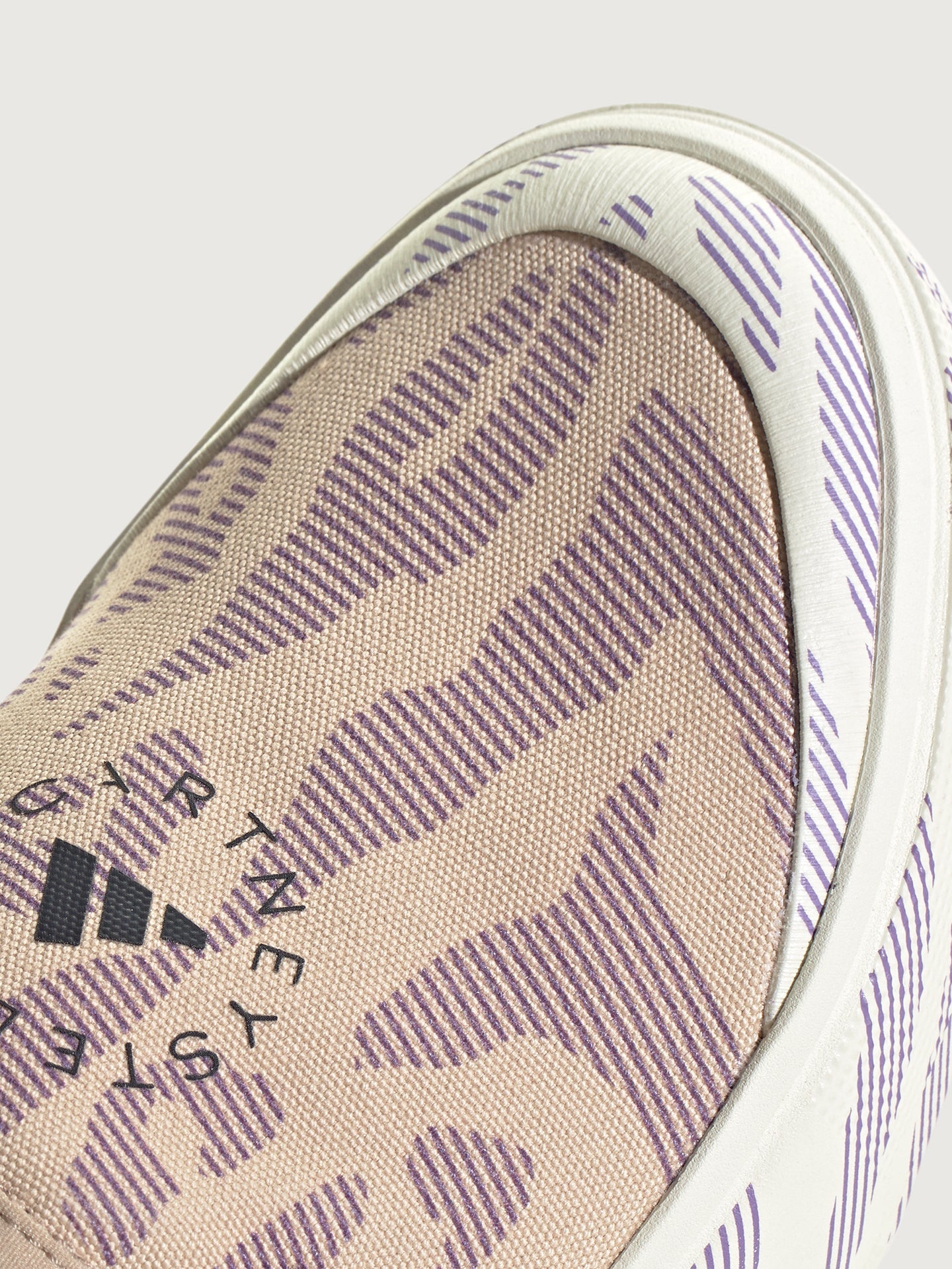 Adidas By Stella Mccartney | Asmc Court Slip On Reg Cotton | Ginger/Deep Lilac/Legend Ink