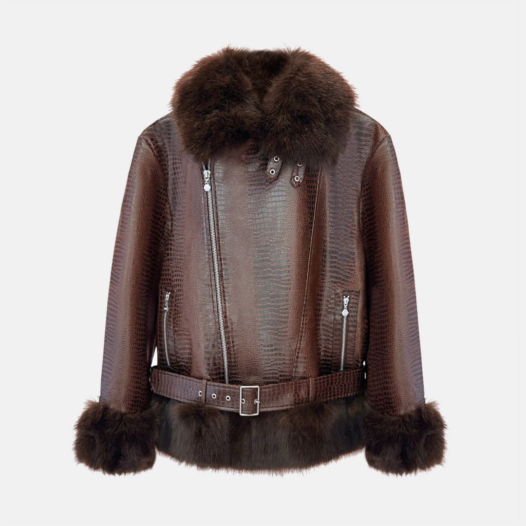 OW Collection ALASKA Jacket Jacket 185 - Brown