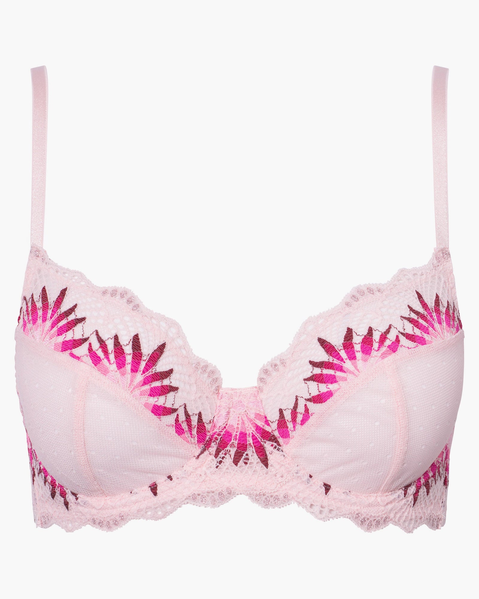Pink Bra - Amalia Full Cup Bra