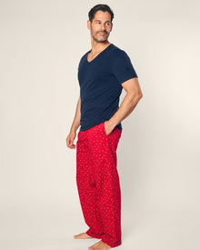 Men's Twill Pajama Pant in Anchors Away in Anchors Away#Color_Anchors Away